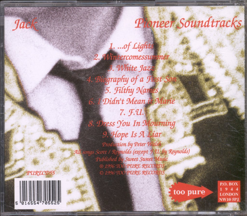 Jack - Pioneer Soundtracks - Cd