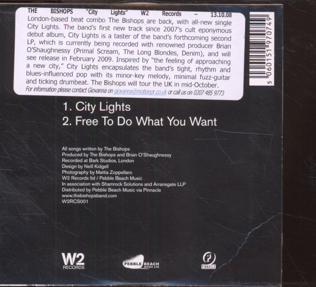 Bishops (Indie Group) - City Lights - Cd