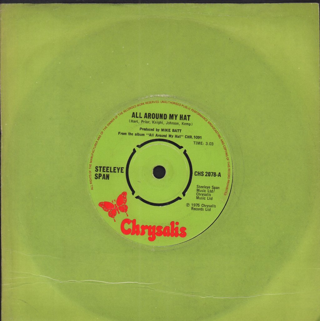 Steeleye Span - All Around My Hat - 7 Inch
