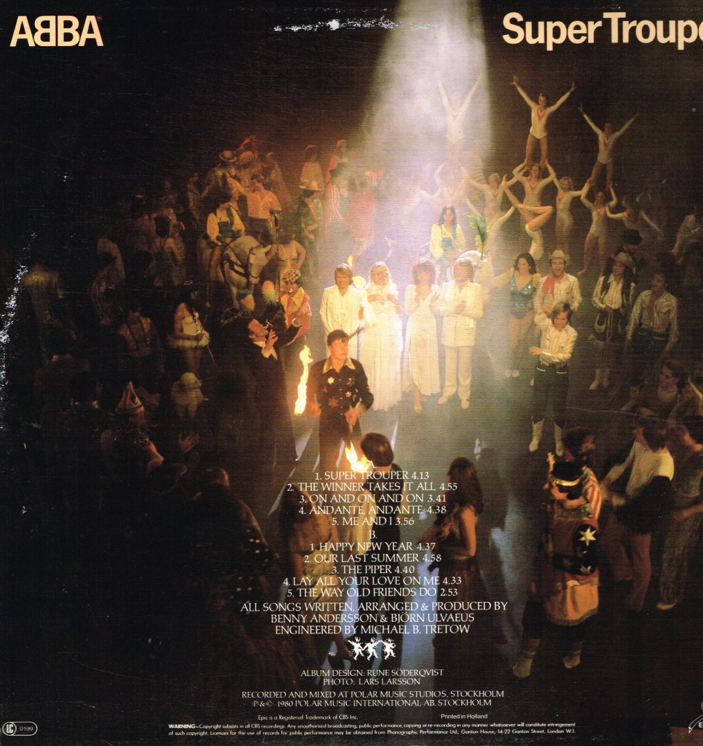 ABBA - Super Trouper - Lp