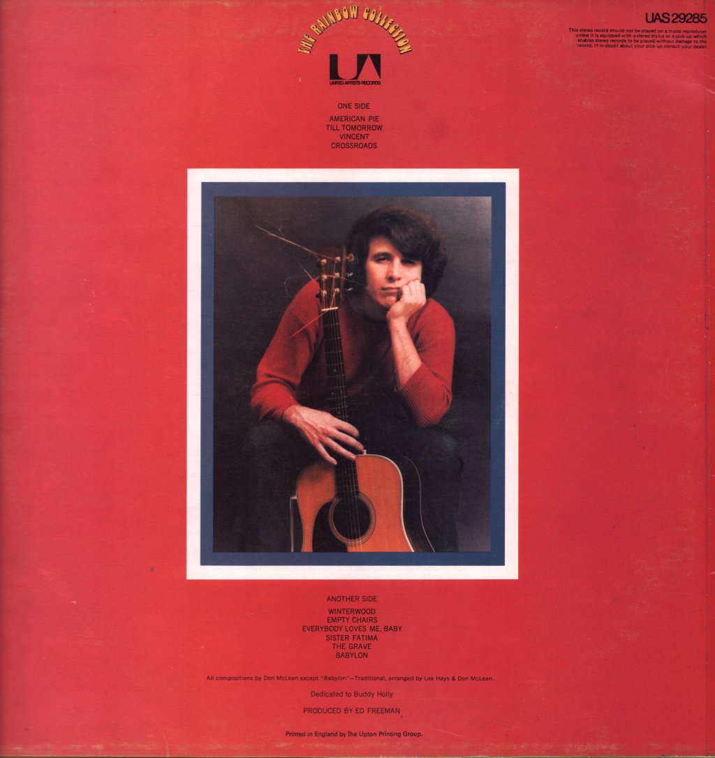 Don McLean - American Pie - Lp