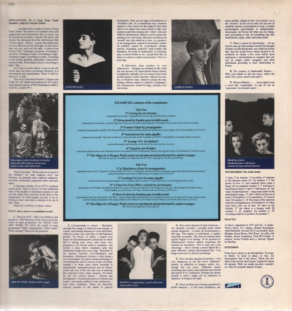 Various Artists - Iq6 Zang Tumb Tuum Sampled - Lp