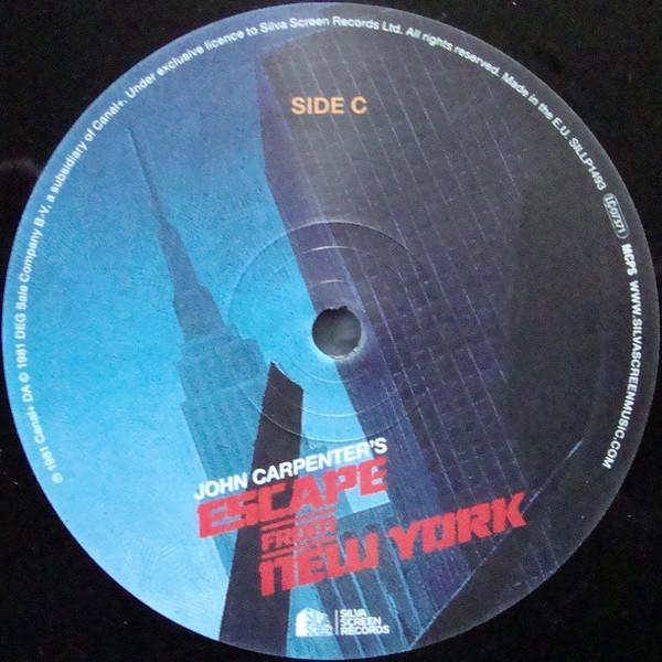 John Carpenter - John Carpenter's Escape From New York (Original Film Soundtrack - New Expanded Edition) - Double Lp