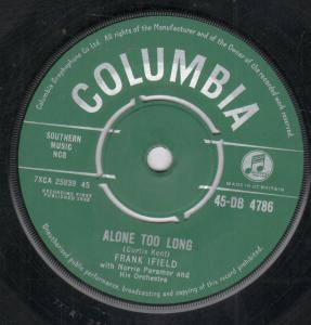 Frank Ifield - Alone Too Long - 7 Inch