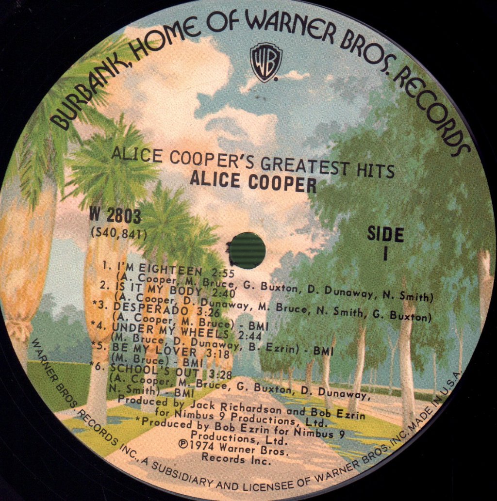 Alice Cooper - Greatest Hits - Lp
