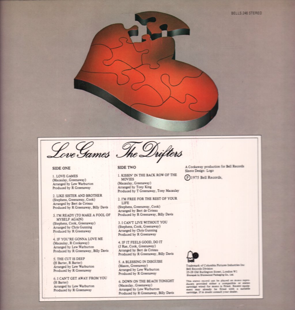 Drifters (Soul Group) - Love Games - Lp