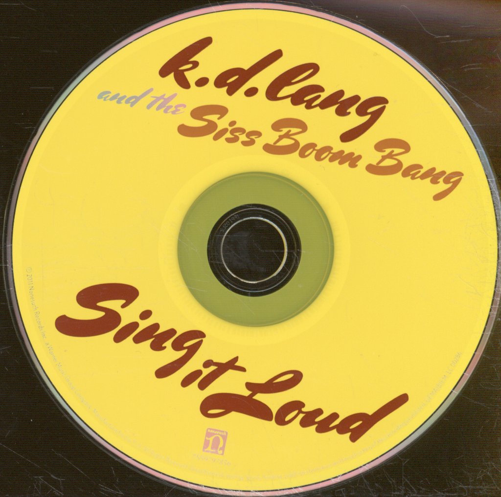 K.d. Lang And The Siss Boom Bang - Sing It Loud - Cd