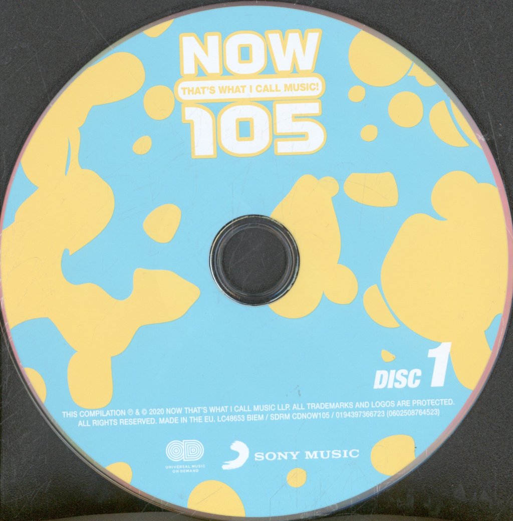 Various Artists - Now That's What I Call Music! 105 - Double Cd