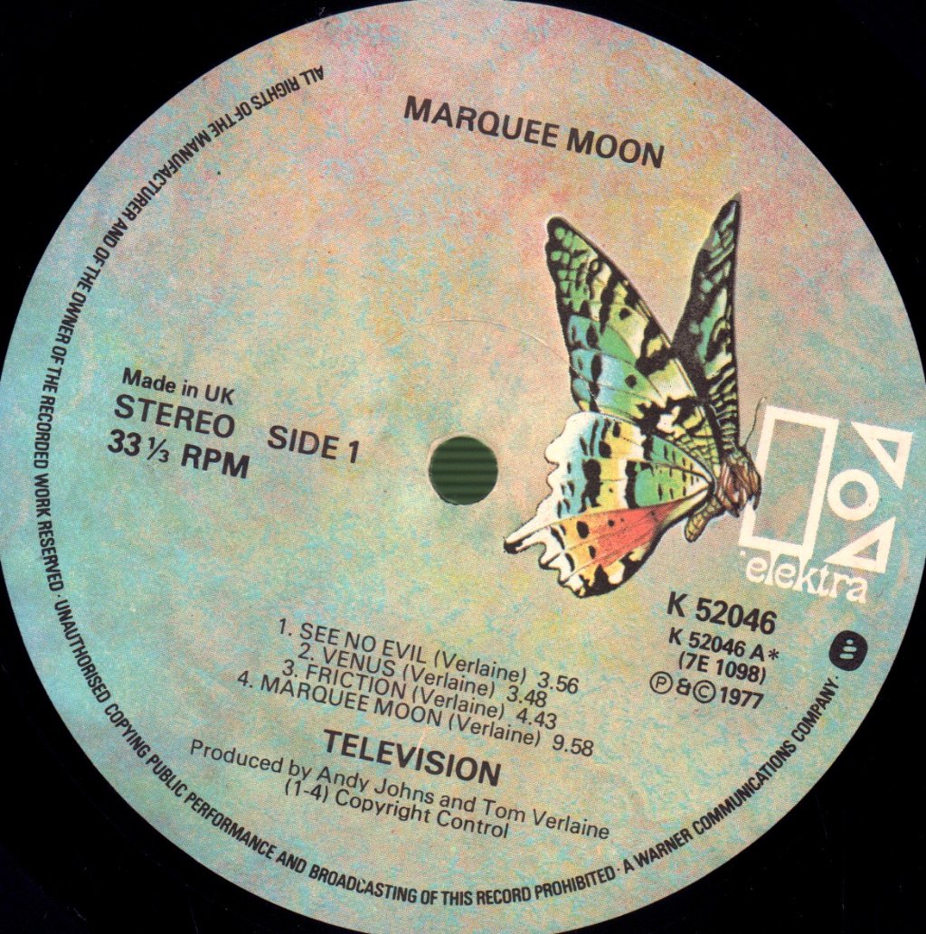 Television - Marquee Moon - Lp