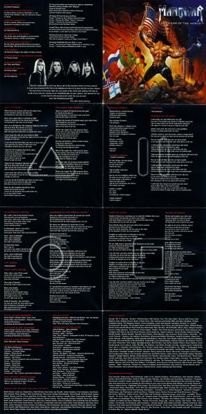 Manowar - Warriors Of The World - Cd
