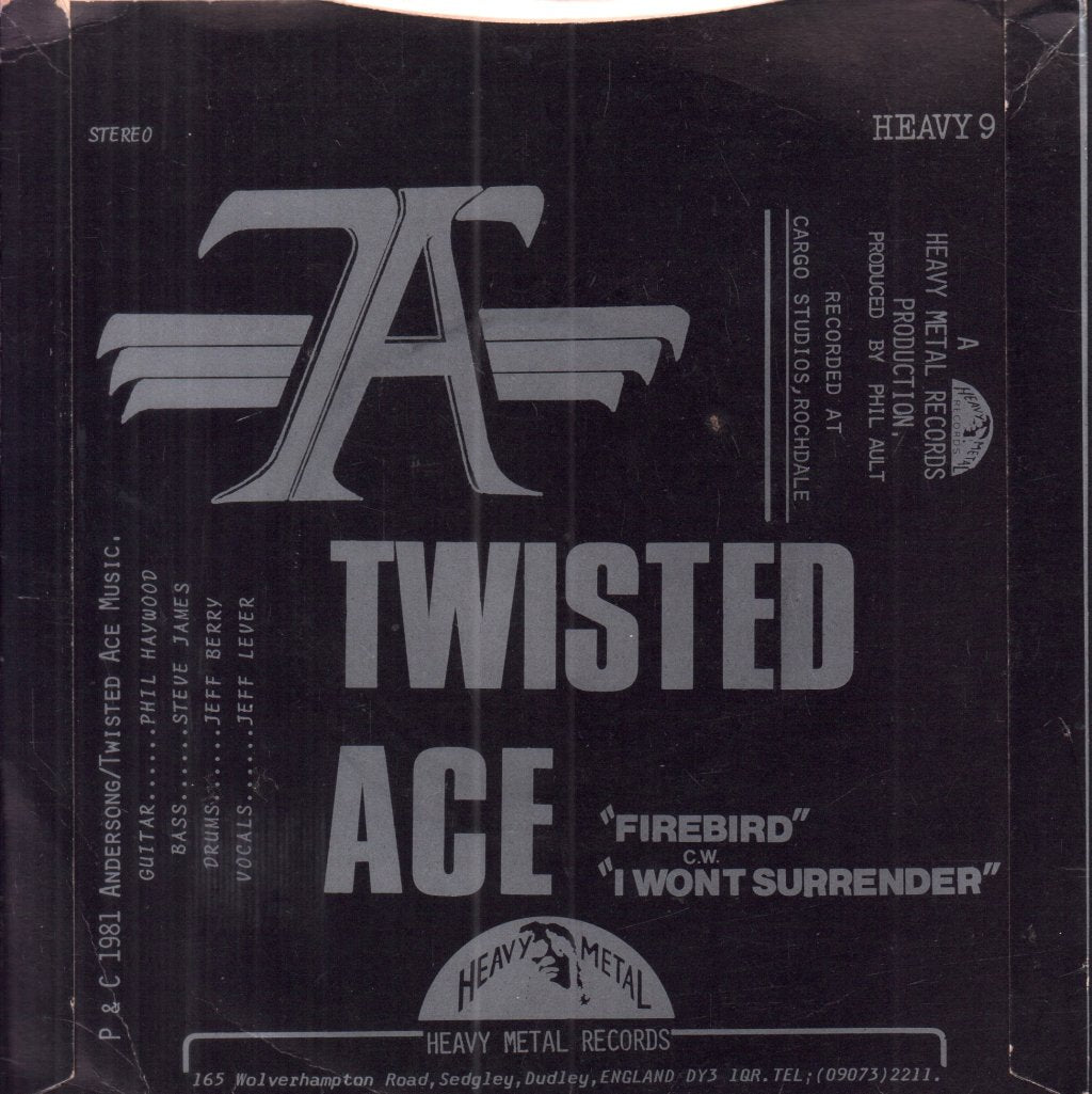 Twisted Ace - Firebird - 7 Inch