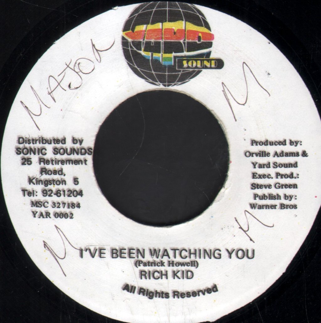 Rich Kid - I've Been Watching You - 7 Inch