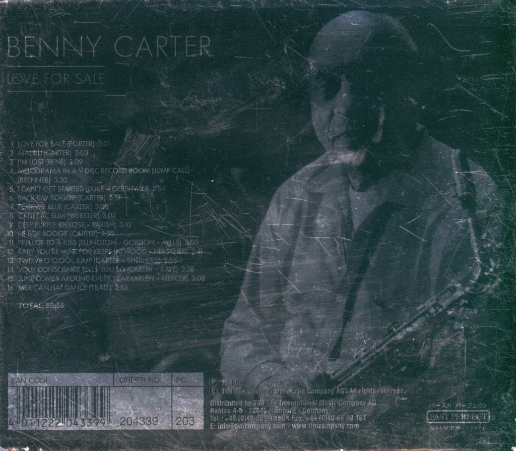 Benny Carter - Love For Sale - Cd