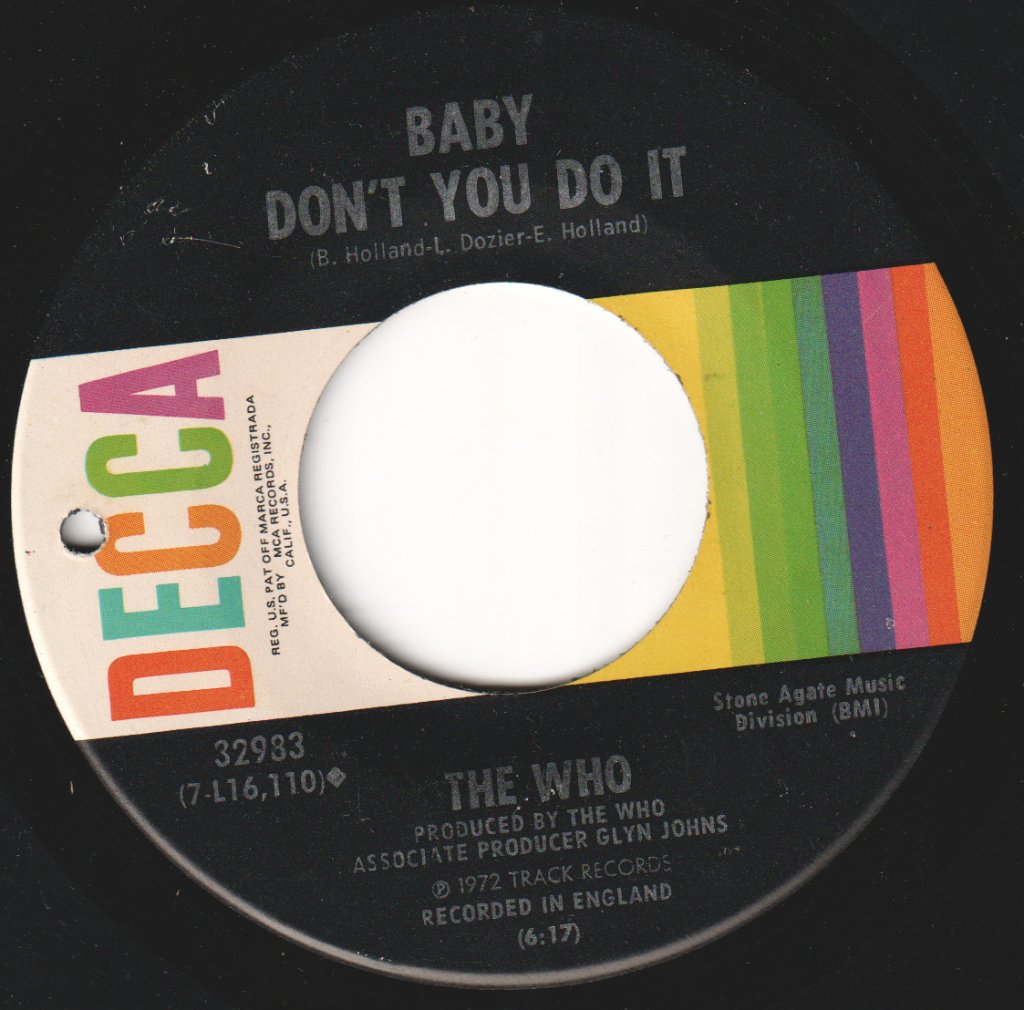 Who - Join Together - 7 Inch