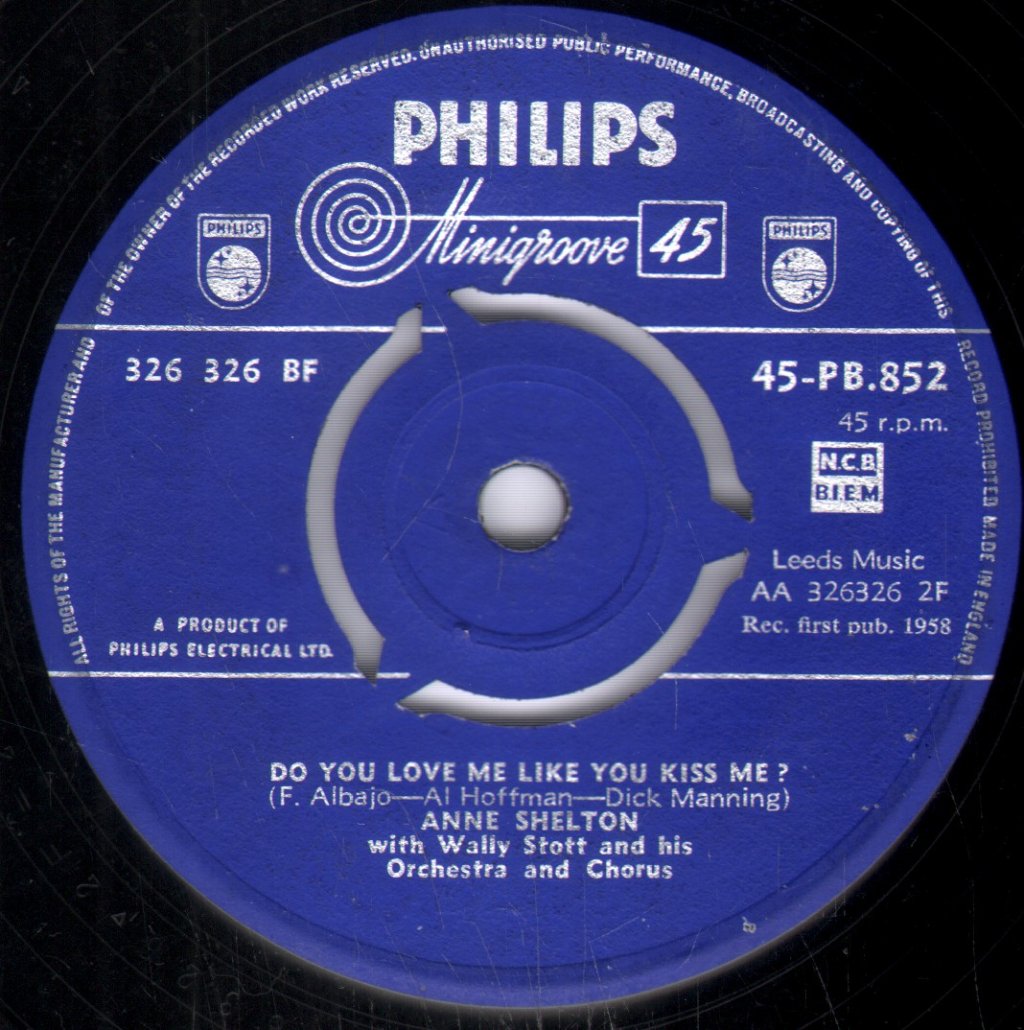 Anne Shelton - Volare - 7 Inch