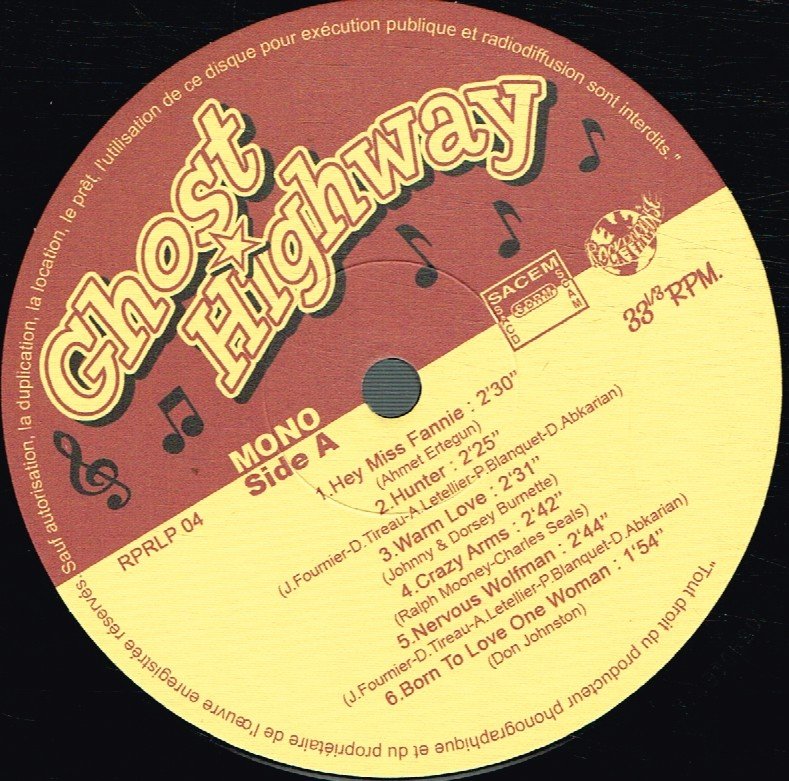Ghost Highway - Back On The Road - Lp