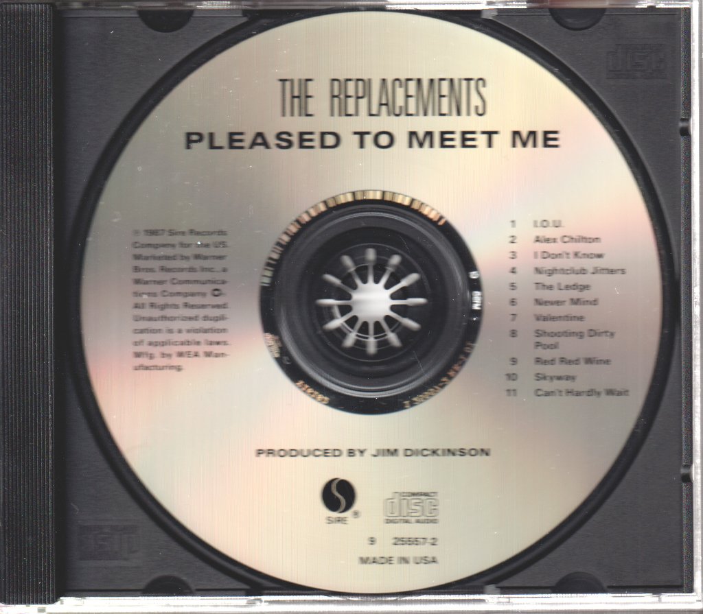 Replacements - Pleased To Meet Me - Cd