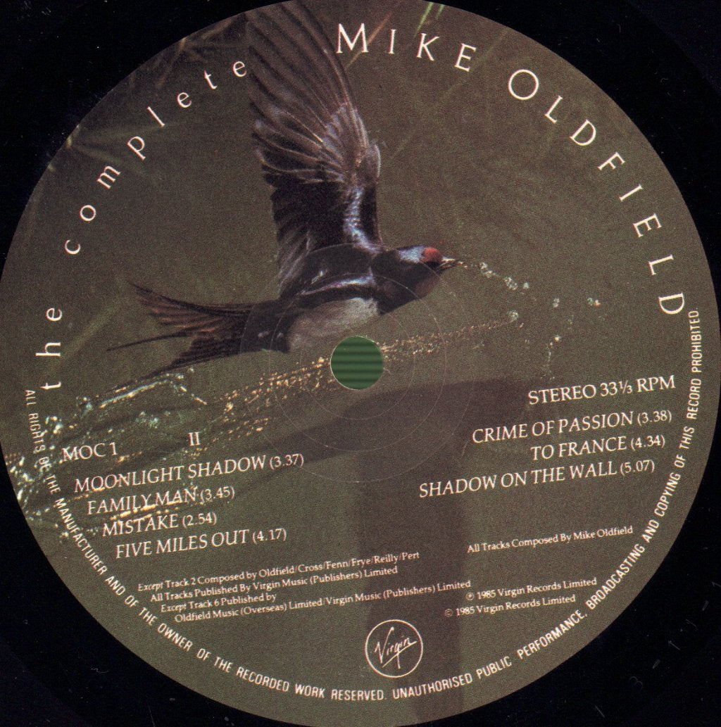 Mike Oldfield - Complete - Double Lp