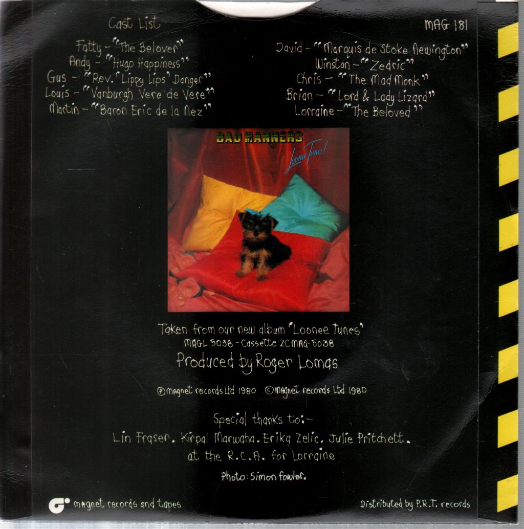 Bad Manners - Lorraine - 7 Inch