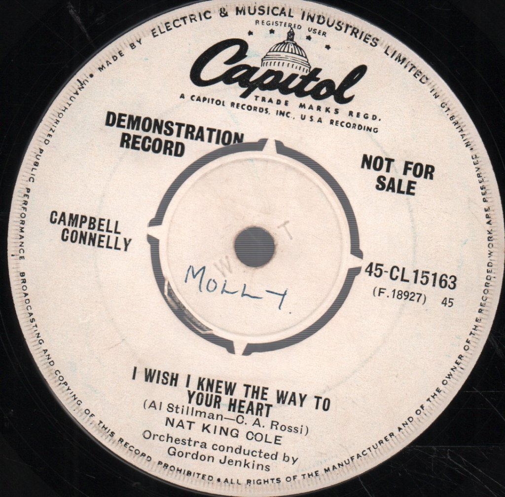 Nat King Cole - Just As Much As Ever - 7 Inch