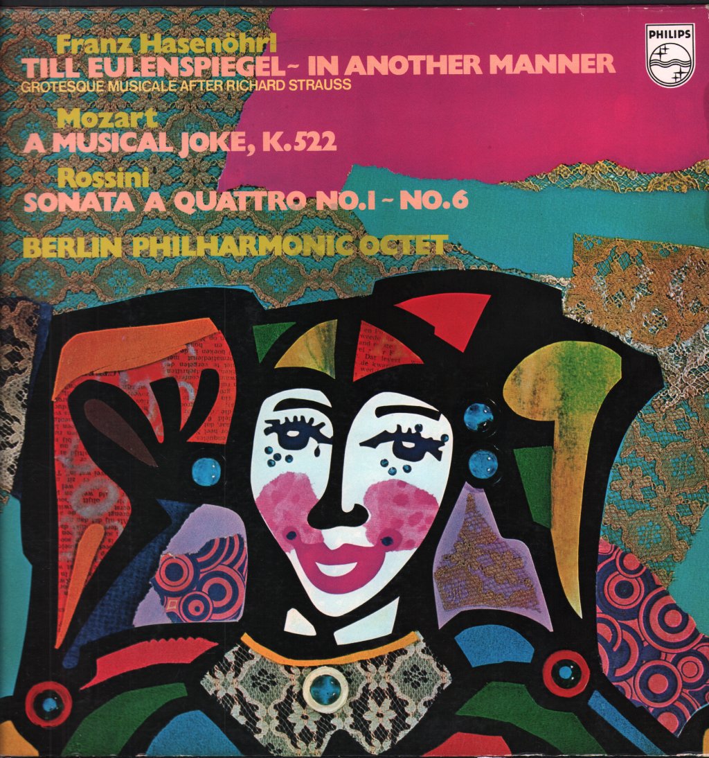Berlin Philharmonic Octet - Franz Hasenohrl - Till Eulenspiegel - In Another Manner / Mozart - A Musical Joke - Lp