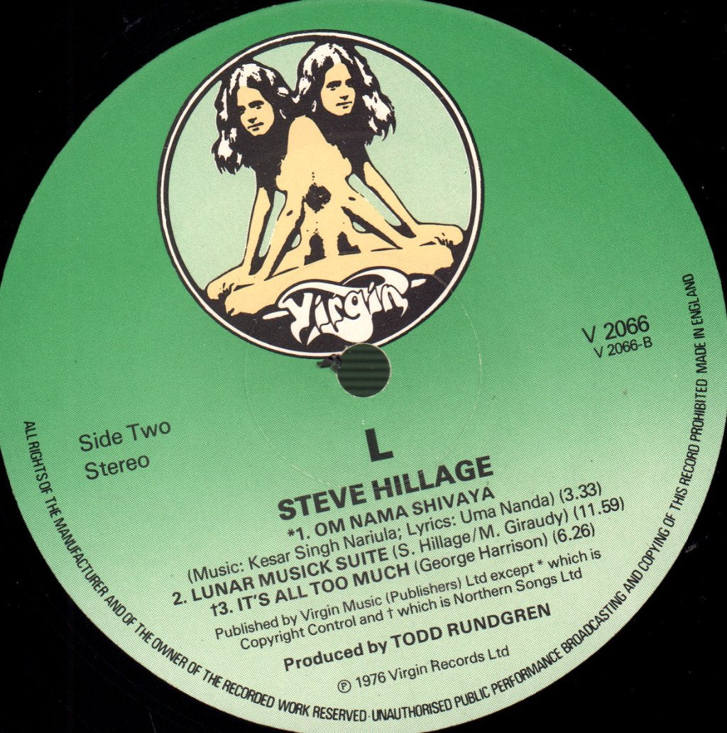 Steve Hillage - L - Lp