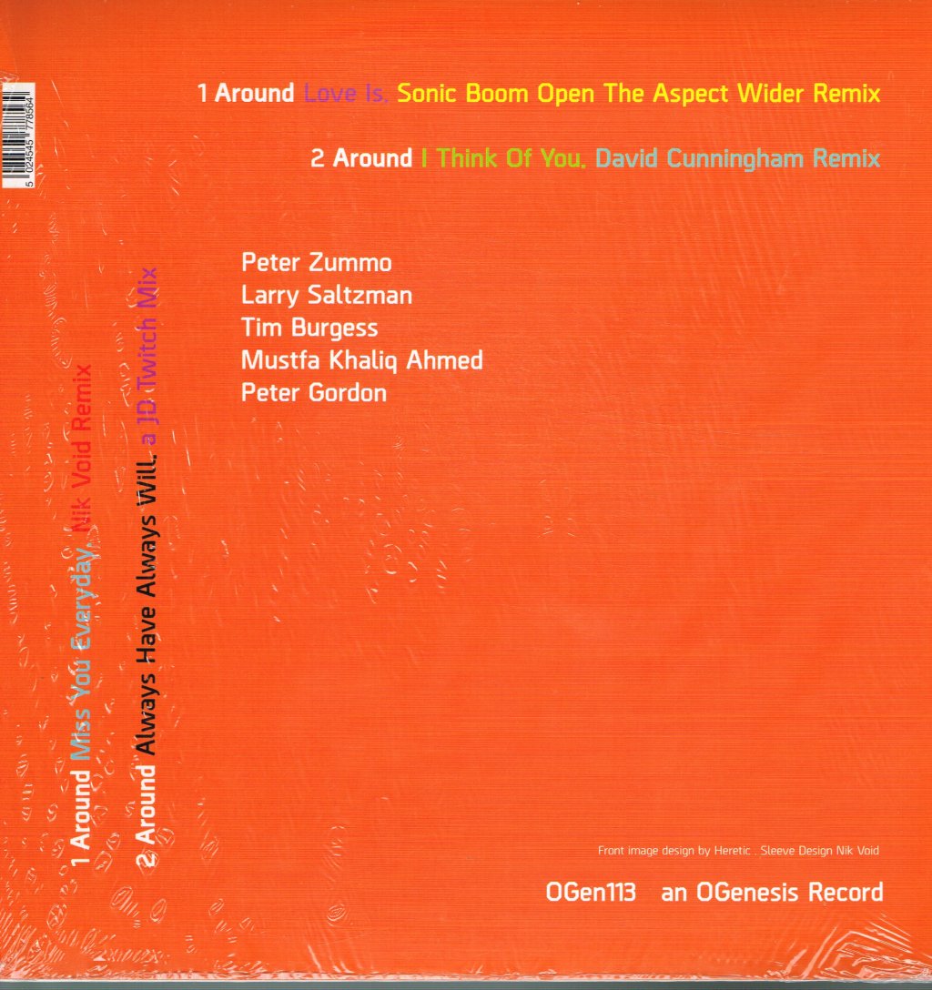 Tim Burgess & Peter Gordon - Around Ep - 12 Inch