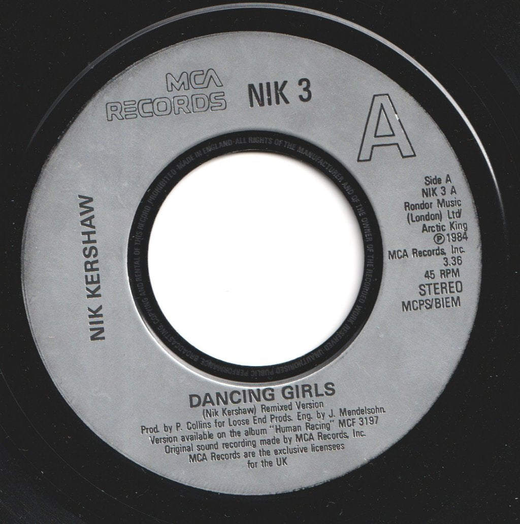 Nik Kershaw - Dancing Girls - 7 Inch