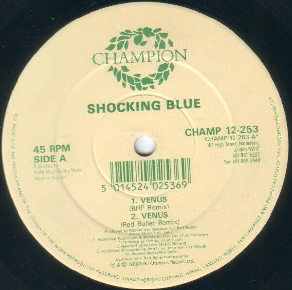 Shocking Blue - Venus - 12 Inch