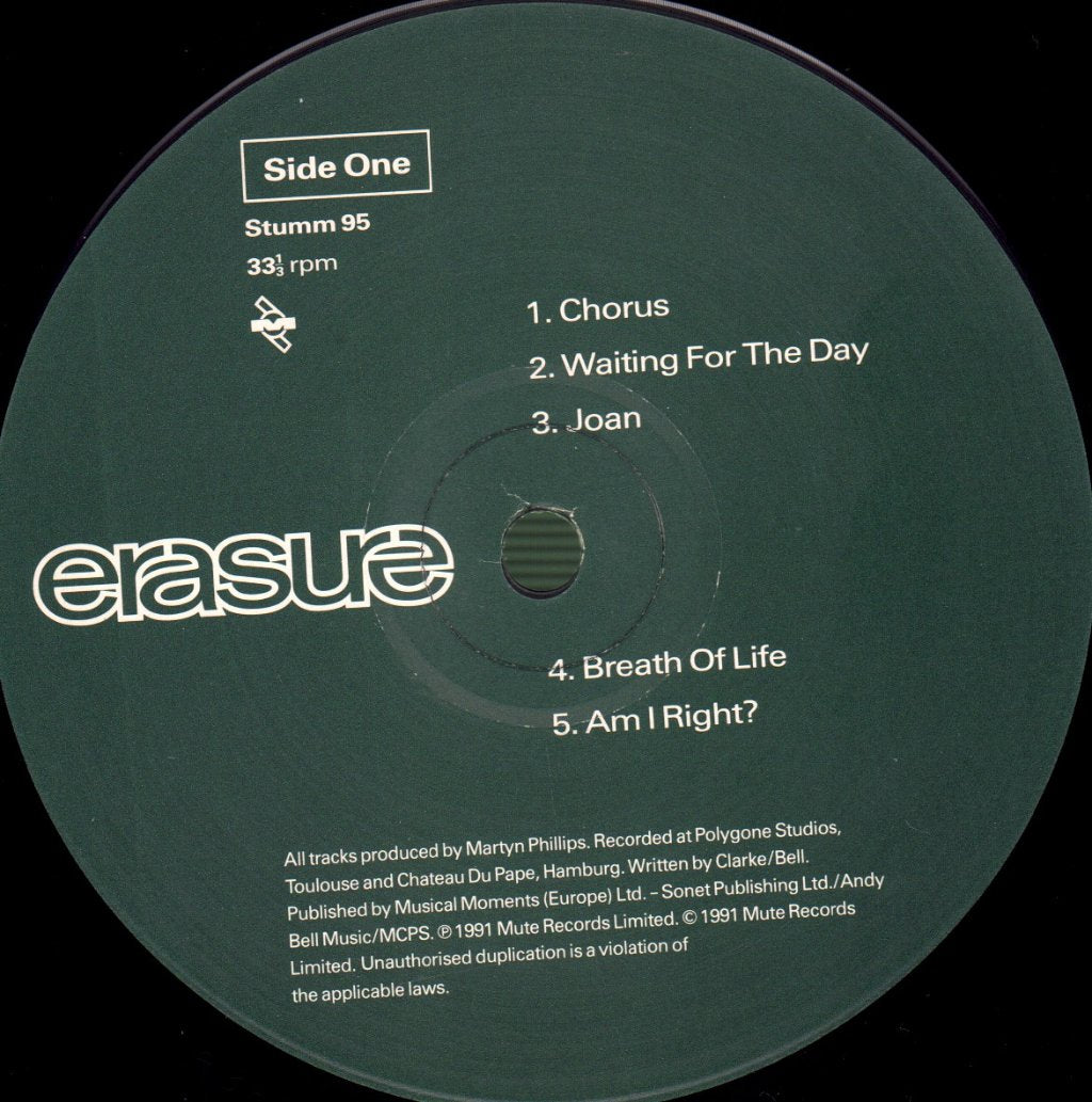 Erasure - Chorus - Lp