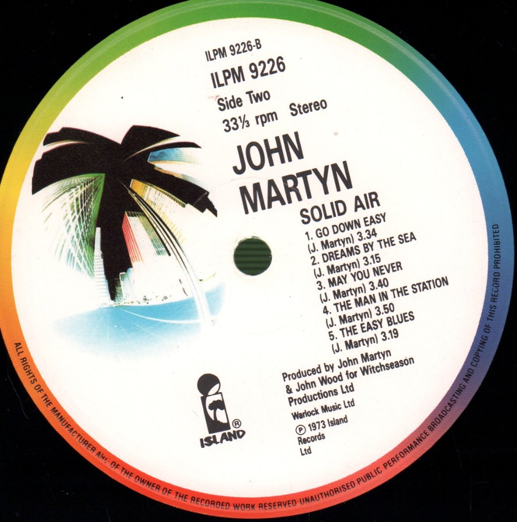 John Martyn - Solid Air - Lp
