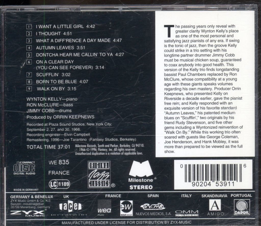Wynton Kelly Trio - Full View - Cd
