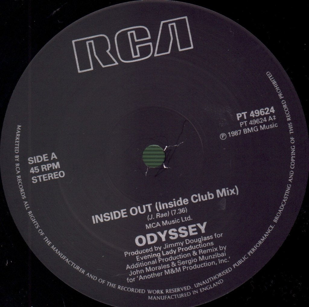 Odyssey - Inside Out (87 Remix) - 12 Inch