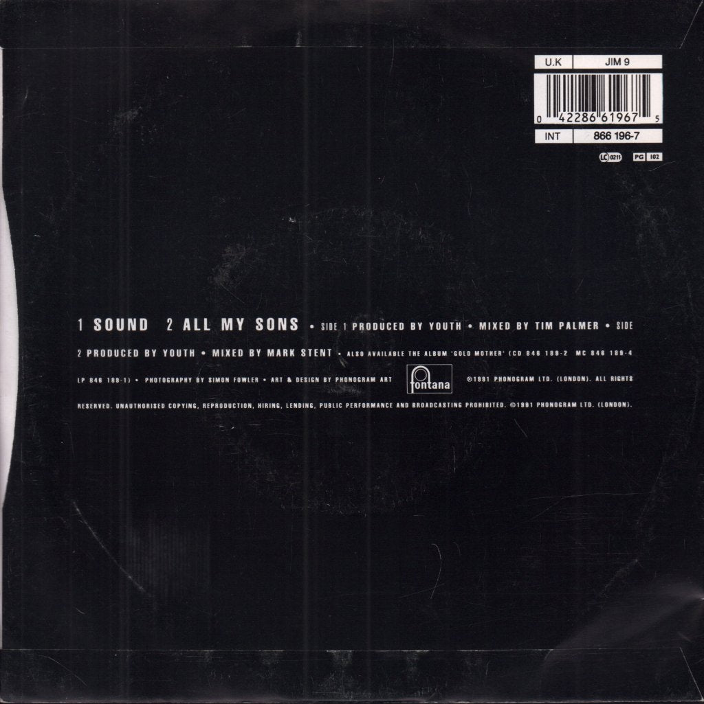 James - Sound - 7 Inch