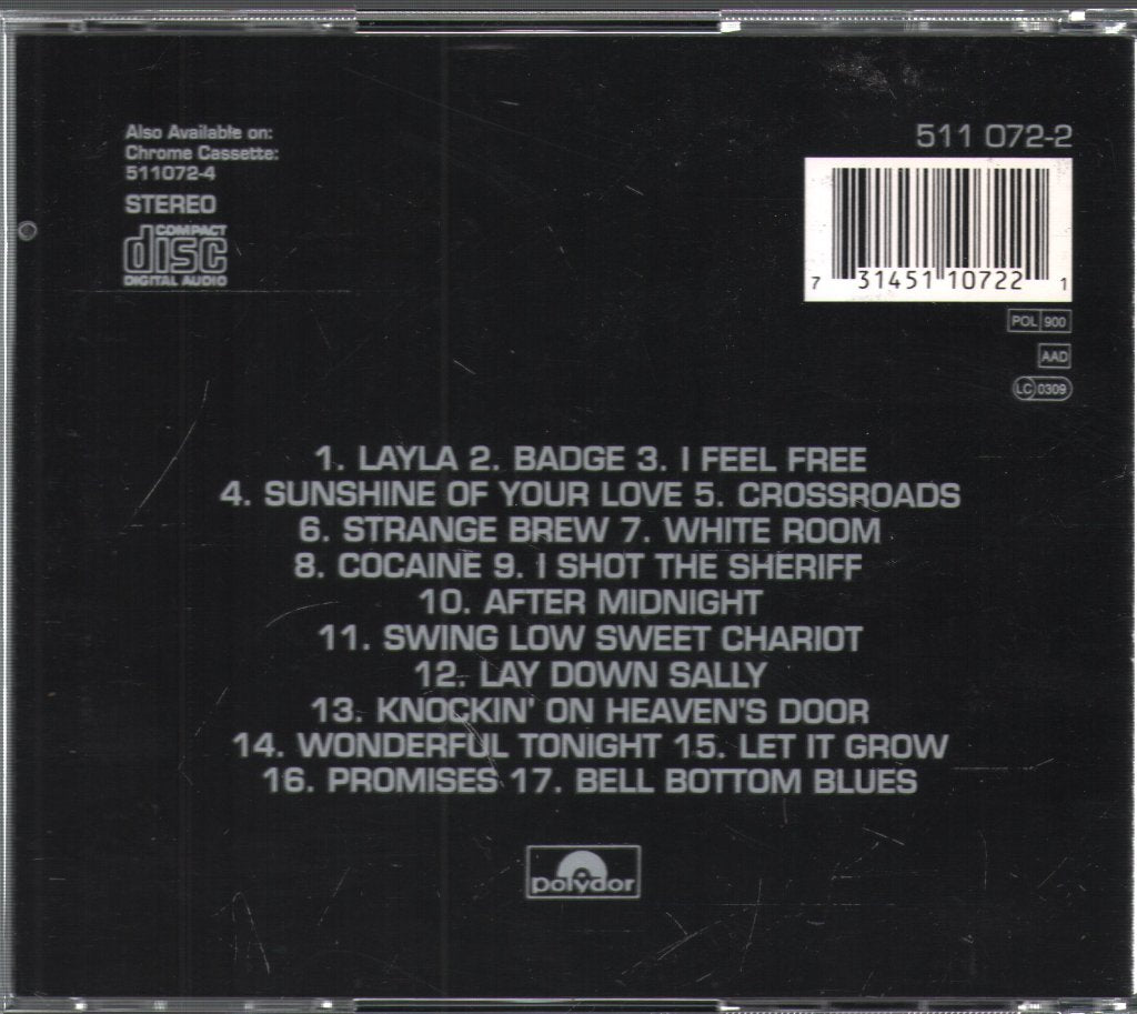 Eric Clapton - Best Of Eric Clapton - Cd