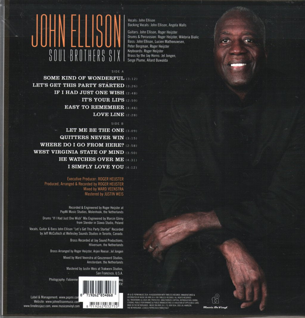 John Ellison - Some Kind Of Wonderful - Lp