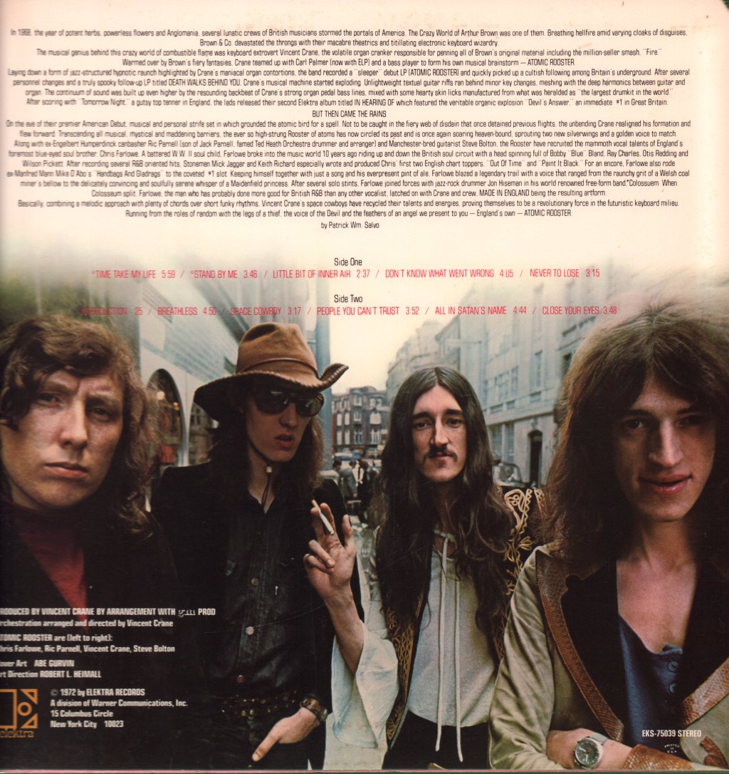 Atomic Rooster - Made In England - Lp