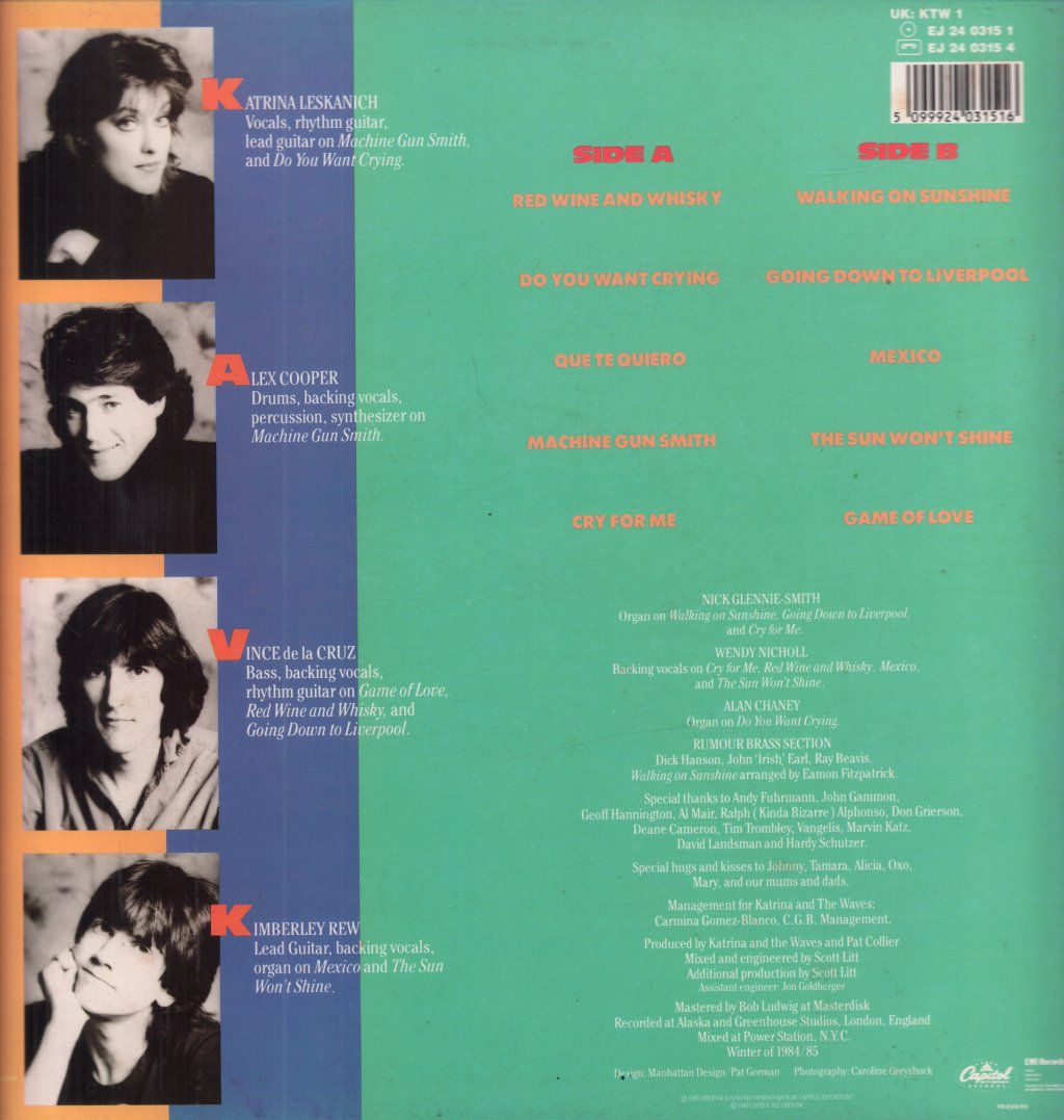 Katrina And The Waves - Katrina And The Waves - Lp