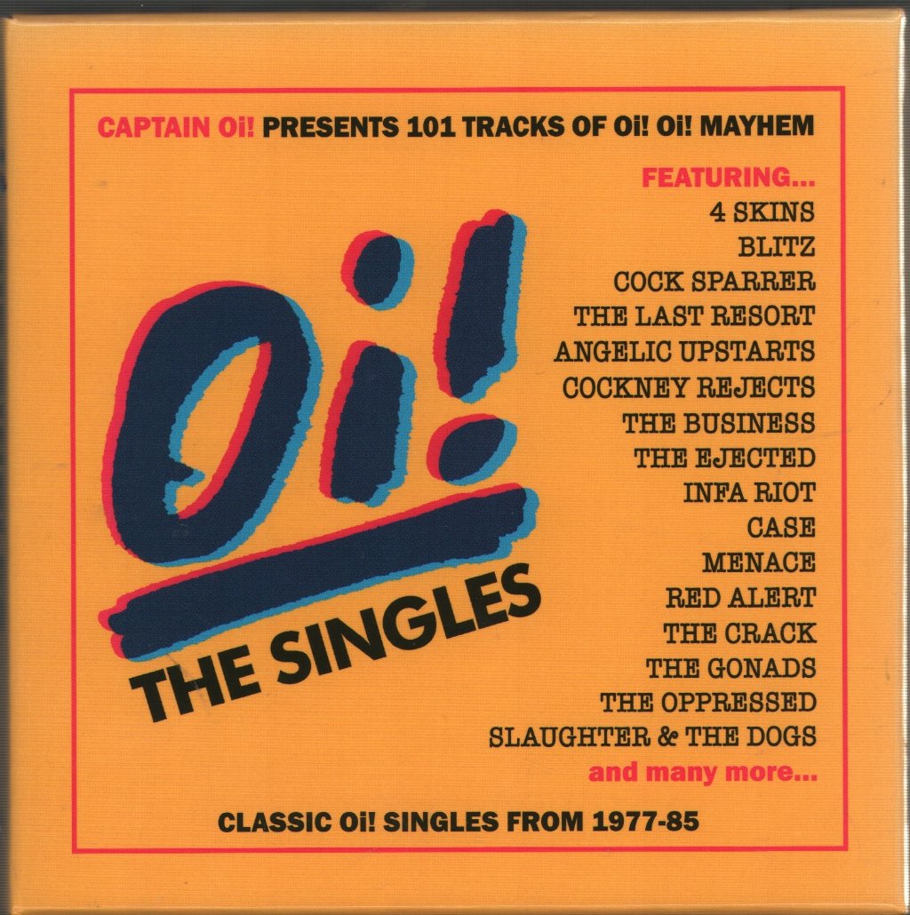 Various Artists - Oi! the Singles - Cd Set