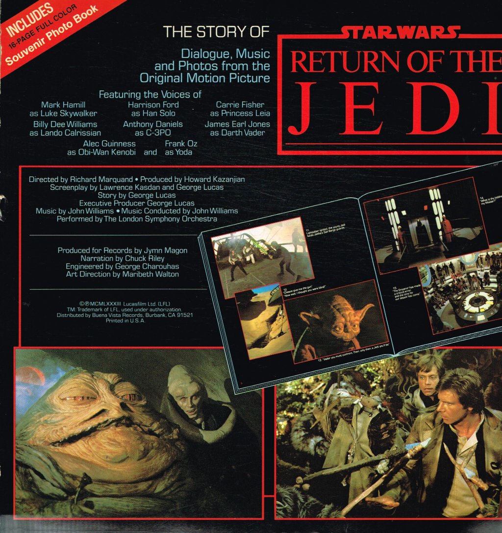 London Symphony Orchestra - Return Of The Jedi (Story Of) - Lp