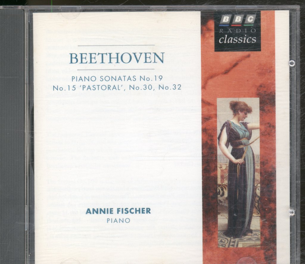 Annie Fischer - Beethoven - Piano Sonatas No. 19, 15 "Pastoral", No. 30, No. 32 - Cd