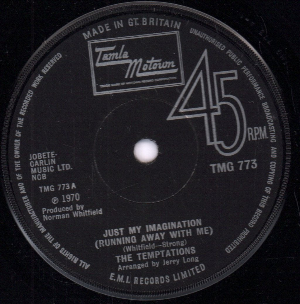 Temptations - Just My Imagination - 7 Inch