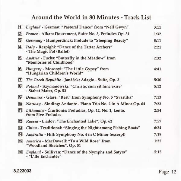 Various Artists - Around The World In 80 Minutes - Cd