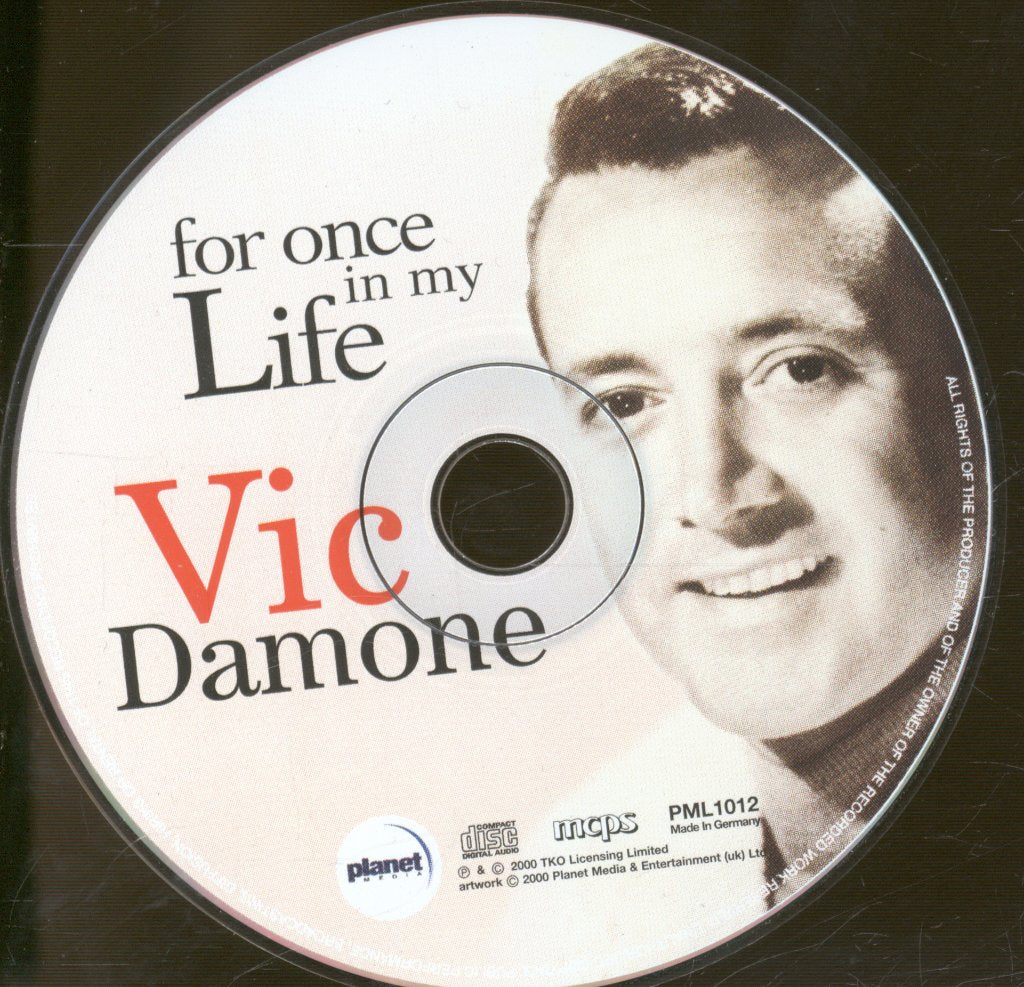 Vic Damone - For Once In My Life - Cd