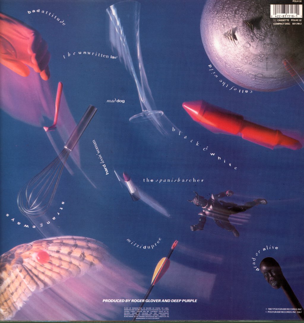 Deep Purple - House Of Blue Light - Lp