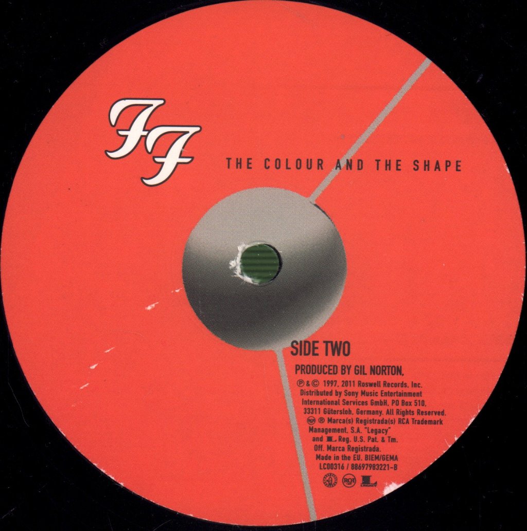 Foo Fighters - Colour And The Shape - Double Lp