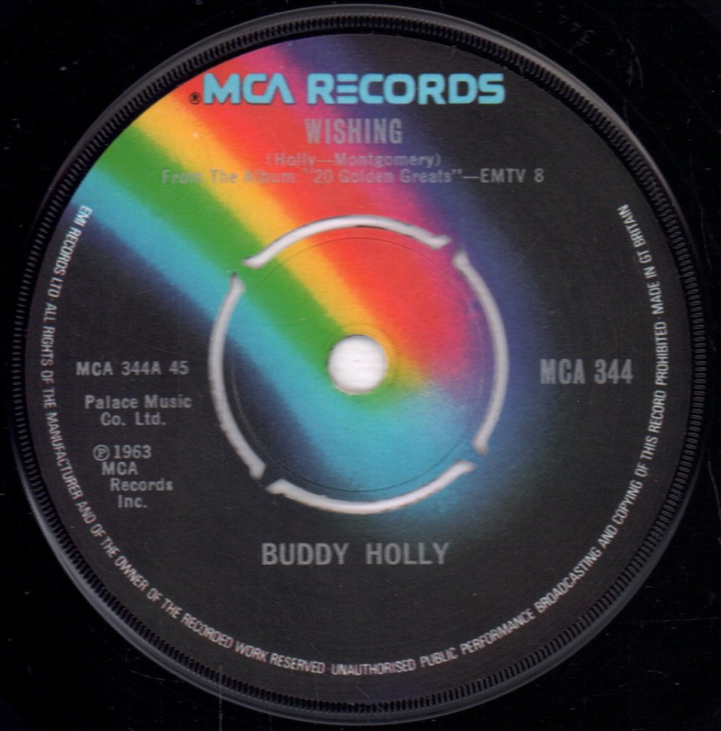 Buddy Holly - Wishing - 7 Inch