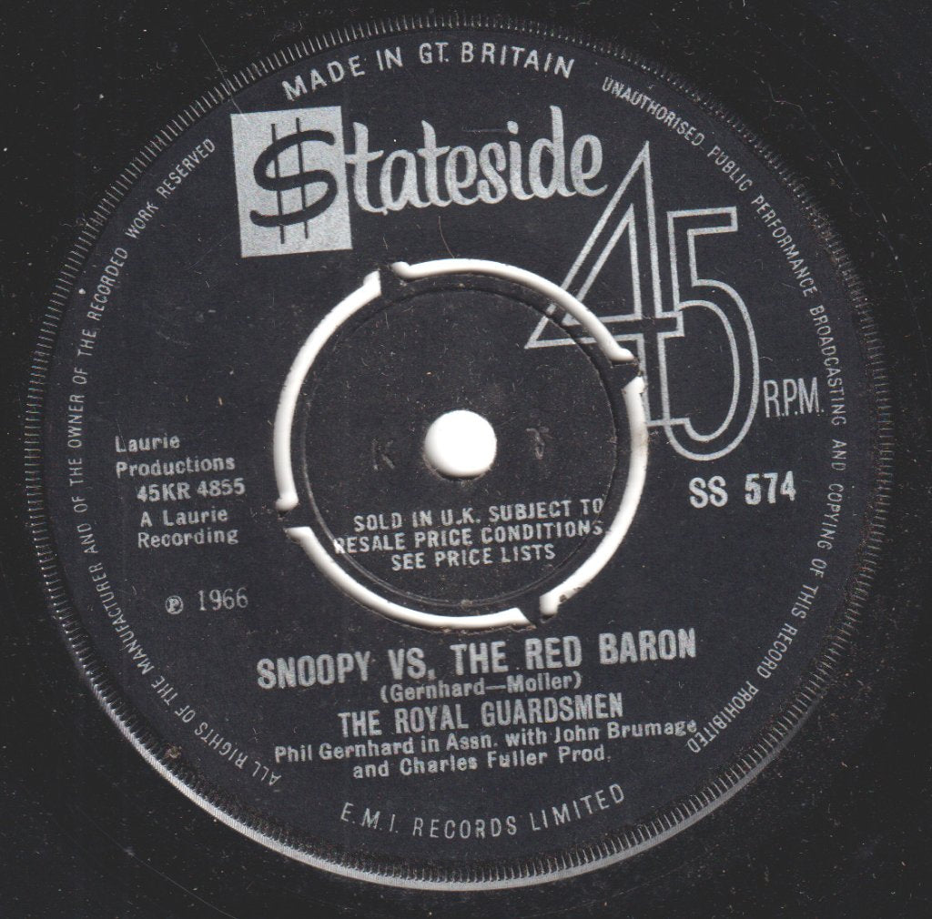 Royal Guardsmen - Snoopy Vs The Red Baron - 7 Inch