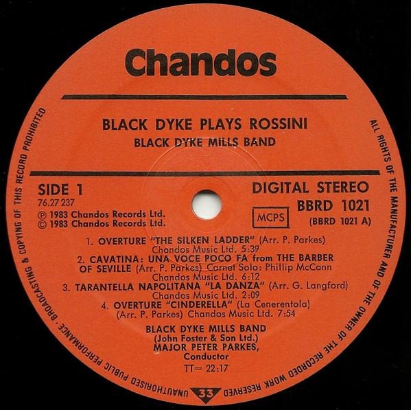 Black Dyke Mills Band - Black Dyke Plays Rossini - Lp
