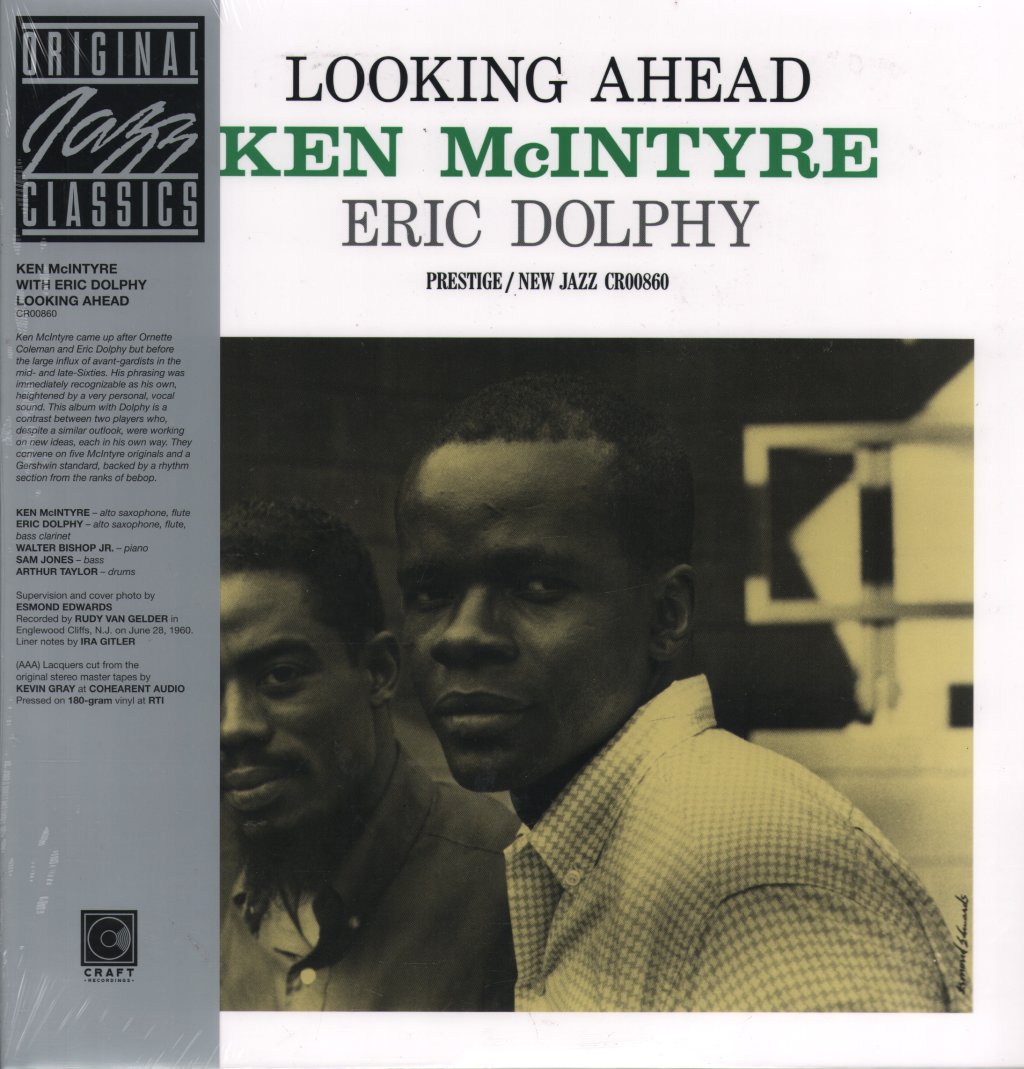Ken Mcintyre And Eric Dolphy - Looking Ahead - Lp